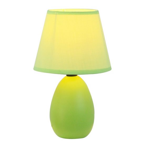 Lampă pe picior ceramică, verde,  QENNY TYP 13 AT09350