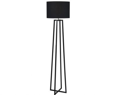Lampă de podea, negru, QENNY TIPUL 17