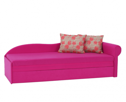 Canapea extensibilă, roz, dreapta, AGA D