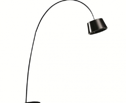 Lampă semicerc, negru/marmură, CINDA TYP 18 F1090