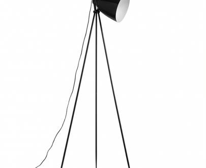Lampă pe picior, metal negru, CINDA TYP 5 YF6249